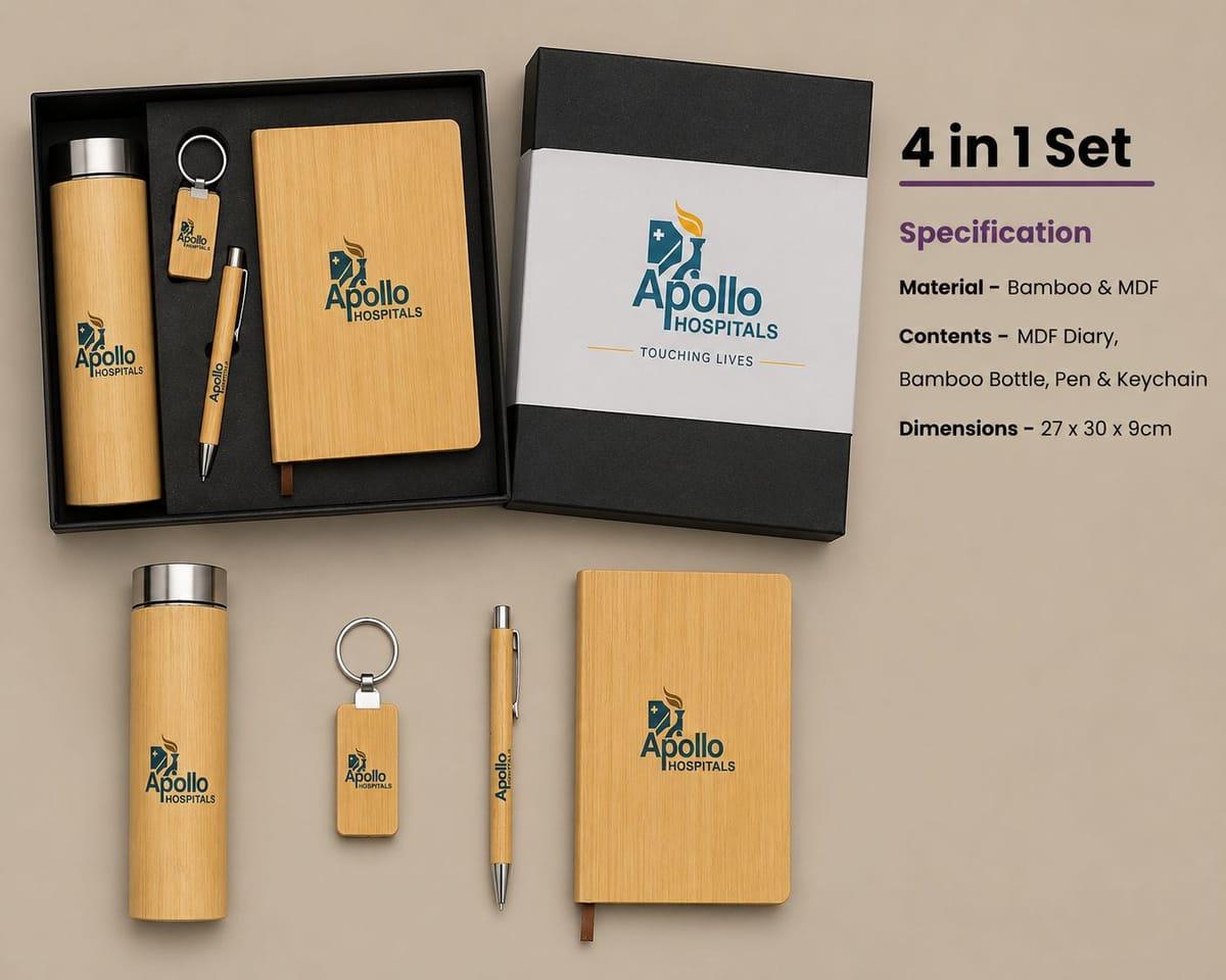 The Bamboo 4-in-1 Set