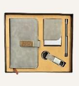 Diary, Card Holder, Pen & Keychain