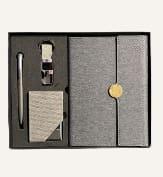 Diary, Pen, Keychain & Card Holder