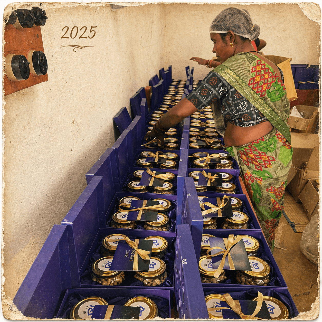 Early gifting hampers packed by hand in 2025