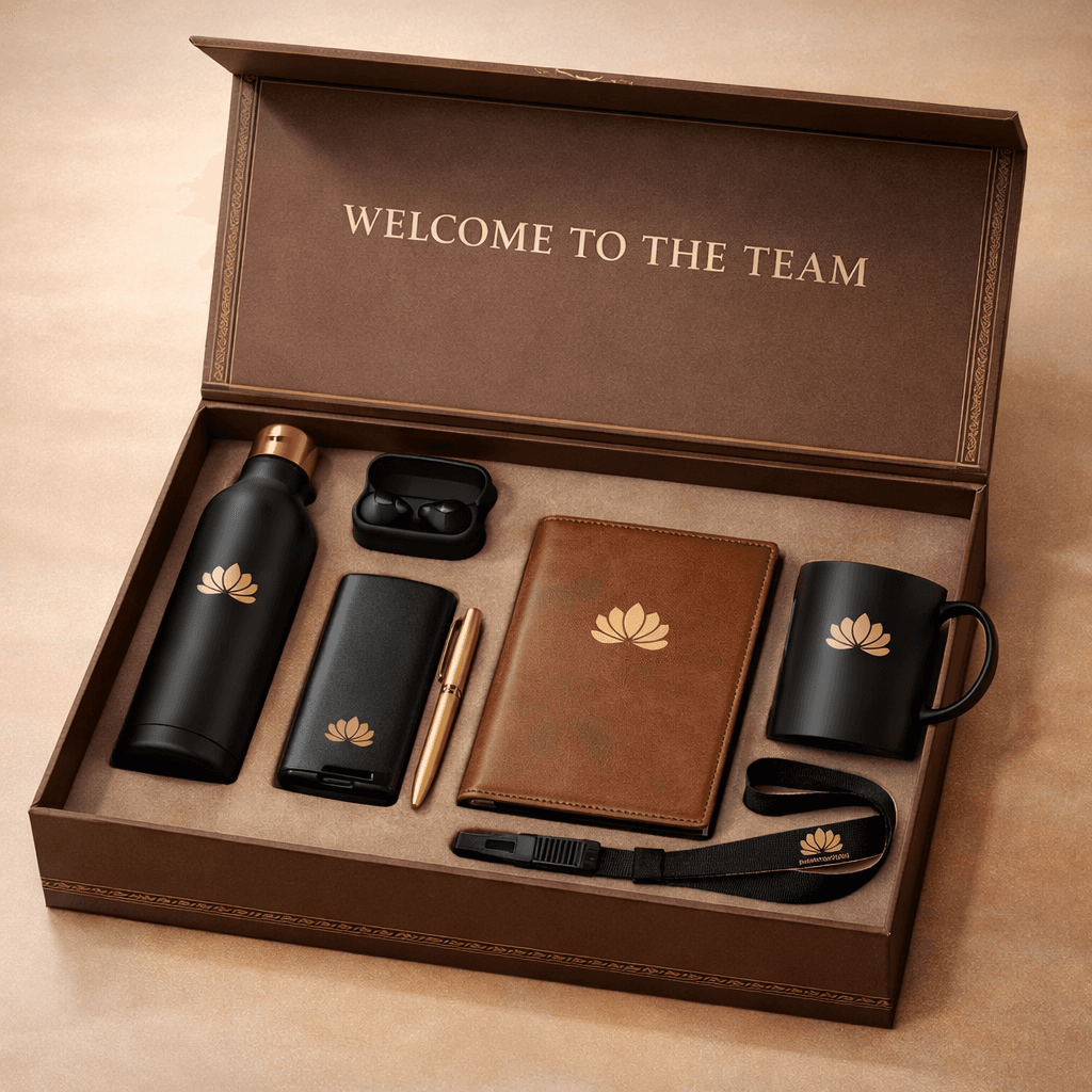 Premium corporate gift hamper by Sutra Gifting