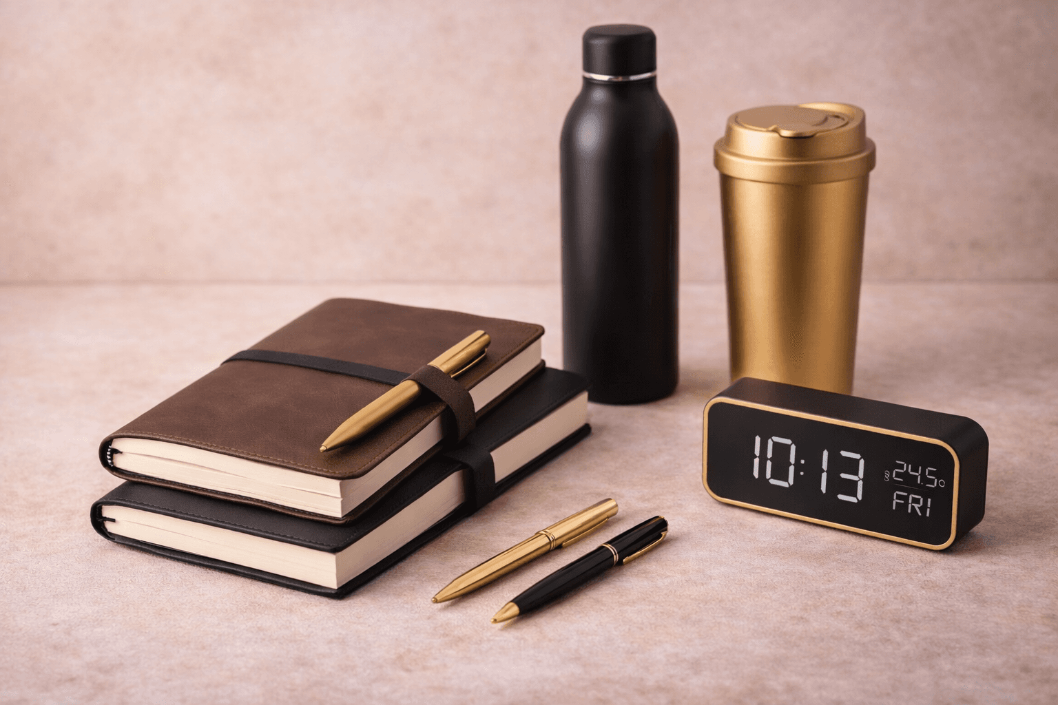 Artisan-made objects and stationery